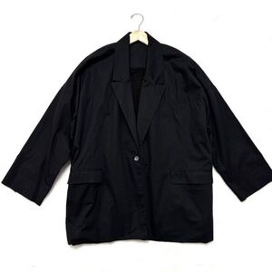 ROUCHA Obie Blazer Oversized Jacket Cotton Black sz D / XL